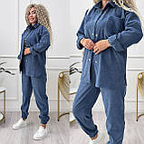 Костюм вельветовий сорочка та штани в кольорах 9592, фото 10