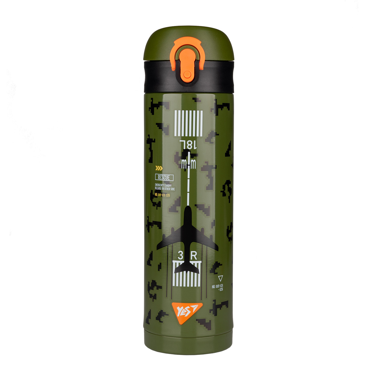 Термос Yes Military 420 мл, фото 1