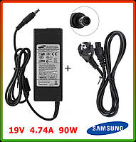 Блок живлення до ноутбука Samsung 19V 4.74 A 90W (DC 5.5*3.0) + кабель живлення