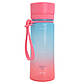 Пляшка для води Yes Fusion 400 мл, рожево-блакитна, фото 2