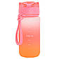 Пляшка для води Yes Fusion 500 мл, рожева, фото 2
