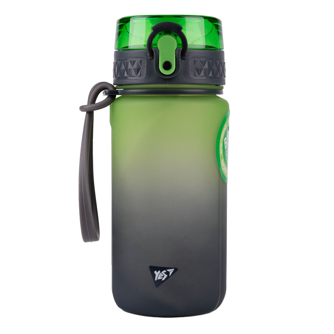 Пляшка для води Yes Fusion 500 мл сіро-зелена, фото 1