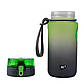 Пляшка для води Yes Fusion 500 мл сіро-зелена, фото 3