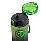 Пляшка для води Yes Fusion 500 мл сіро-зелена, фото 5