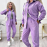 Костюм вельветовий сорочка та штани в кольорах 9592, фото 2