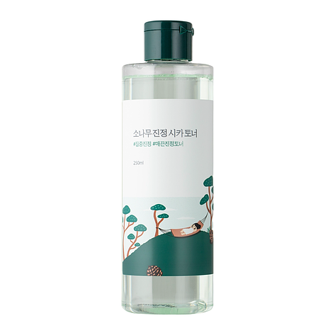 Заспокійливий тонер з екстрактом голок сосни Round Lab Pine Calming Cica Toner, 250 мл (326718), фото 1