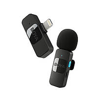 Професійний петличний бездротовий мікрофон Boya BY-V1 Lightning петлочка для айфона iphone оригінальний