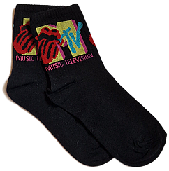 Шкарпетки " music television" колір: чорний