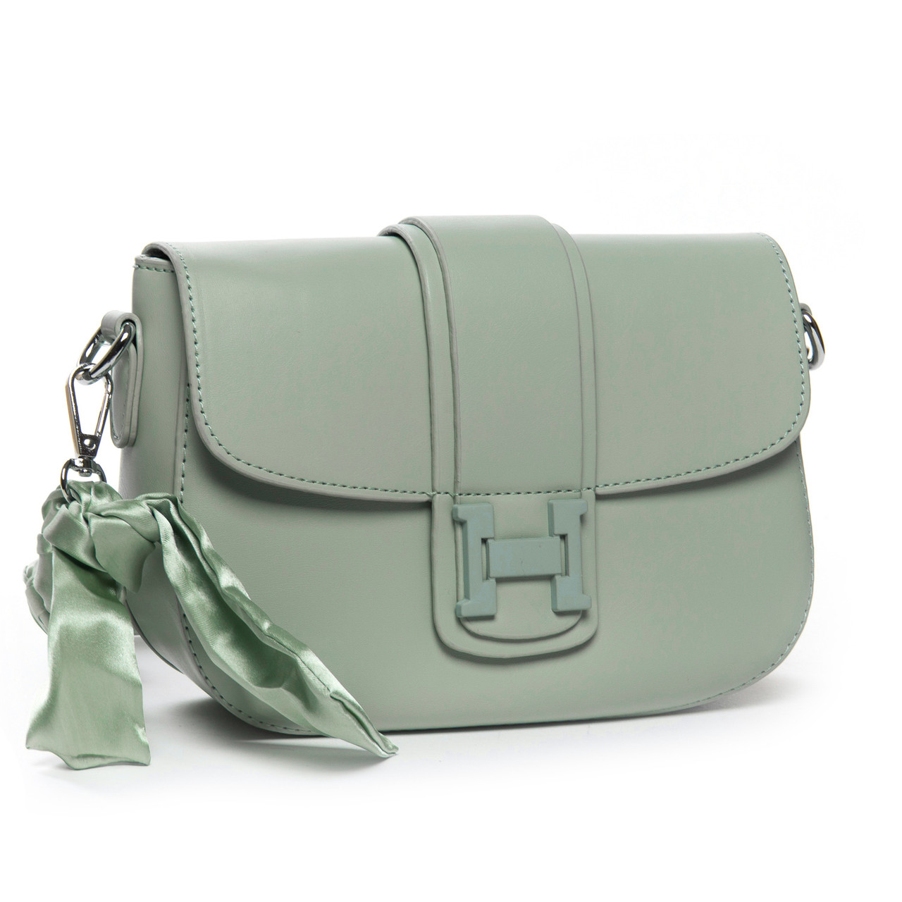 Сумка жіноча маленька клатч-шкіра FASHION 22 2818 green, фото 1