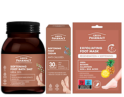 Набір по догляду за ногами Green Pharmacy від мозолів і натоптишів