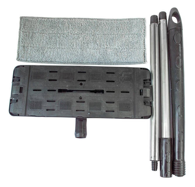 Набор для уборки Макси 12 литров (ведро+швабра) белый ZP-300