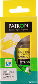 Набір для очищення екранів Patron (F3-015) (Спрей 50 мл + Серветка)
