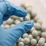 Посипка кондитерська Melanka "Кулі сірі 12-18 мм" 50 гр., фото 2