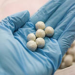 Посипка кондитерська Melanka "Кулі сірі 12-18 мм" 50 гр., фото 3