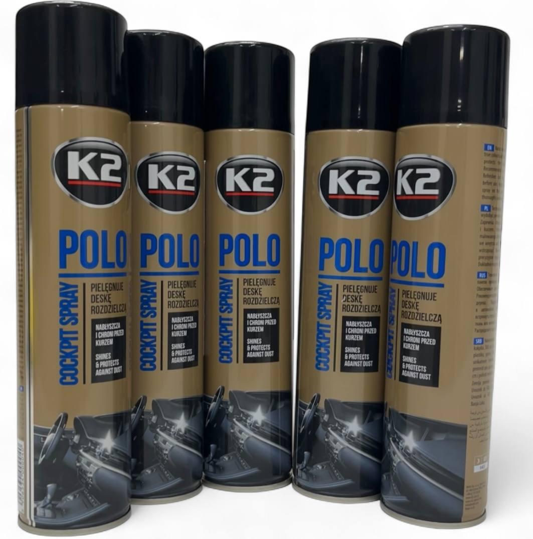 Поліроль для торпедо "нове авто"/ K2 PERFECT POLO COCKPIT SPRAY 300ML FAHREN, фото 1