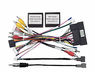 Комплект проводів для підключення Android магнітоли до Hyundai / KIA з підсилювачем SPDIF