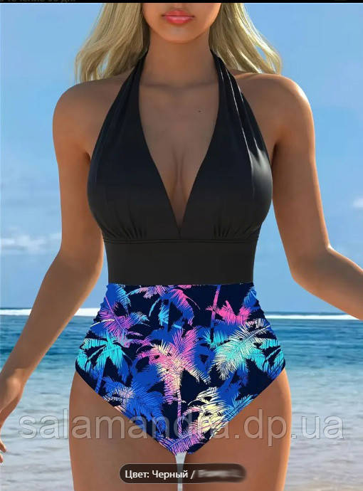 Купальник красивий, яскравий, жіночий цілісний 48-50 р, фото 1