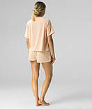 Піжама жіноча ATLANTIC HLP-473 WL24 BRZOSKWINIOWY L, фото 2