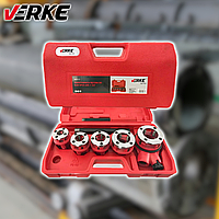 Набор плашек для труб 5 ел VERKE V07513 3/8", 1/2", 3/4", 1", 1-1/4"