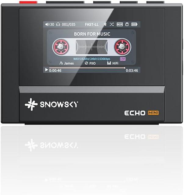 ⇒ FiiO SnowSky Echo Mini (Black) - підсилювач, ЦАП, DAC, Amplifier, для IEM навушників, фото 1