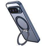 Чохол Aura Fold with MagSafe HQ Ring для Google Pixel 9 |TPU+PC| Blue, фото 2