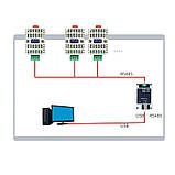Датчик температури та вологості RS485 Modbus-RTU, фото 6