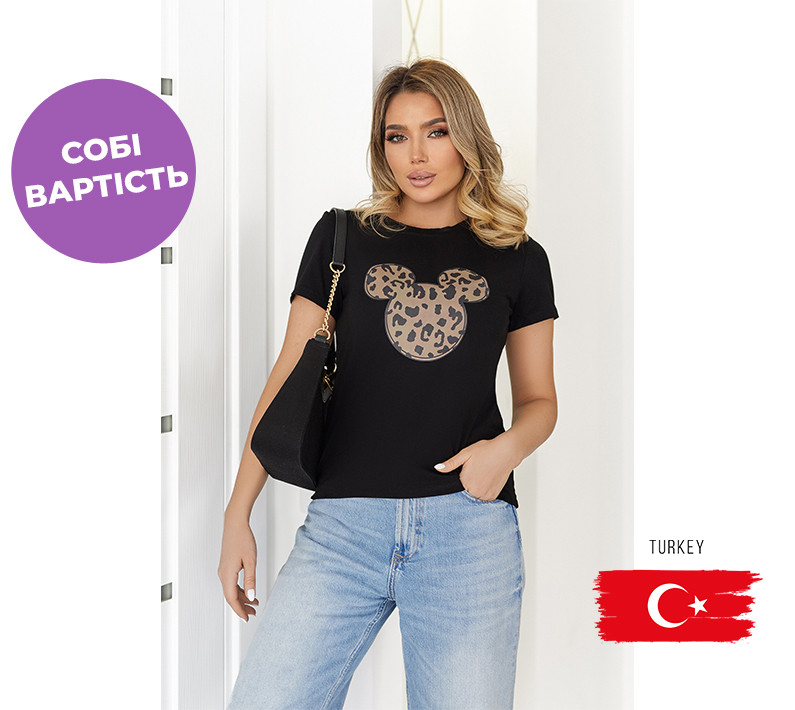 Літня жіноча футболка з малюнком "Jerry", фото 1