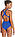 Купальник закритий для дівчат Arena TEAM SWIMSUIT SWIM PRO SOLID синій Діт 140 см, фото 2