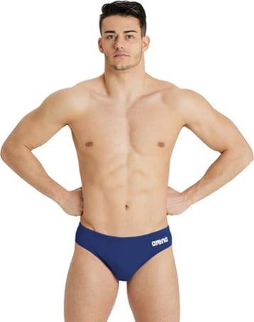 Плавки-сліпи для чоловіків Arena MEN'S TEAM SWIM BRIEFS SOLID синій, білий Чол 85