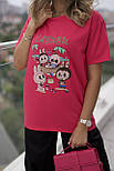 Жіноча стильна футболка Labubu "Monsters" Норма та батал, фото 8