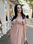 Довга муслінова сукня "Lira" Норма та батал, фото 2