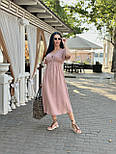 Довга муслінова сукня "Lira" Норма та батал, фото 7