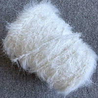 Пряжа спушена бебі сурі альпака Garfield Peссі Filati світлий молочний, 100 грамів