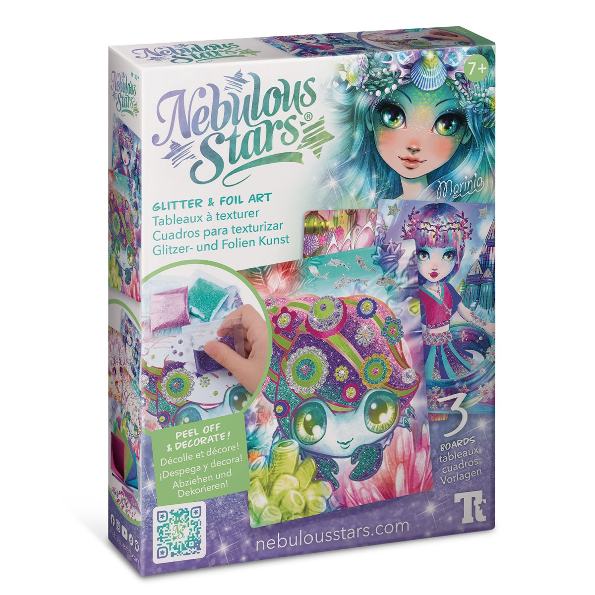 Набір для творчості S2 — Зоряні блискітки та фольга, фото 1