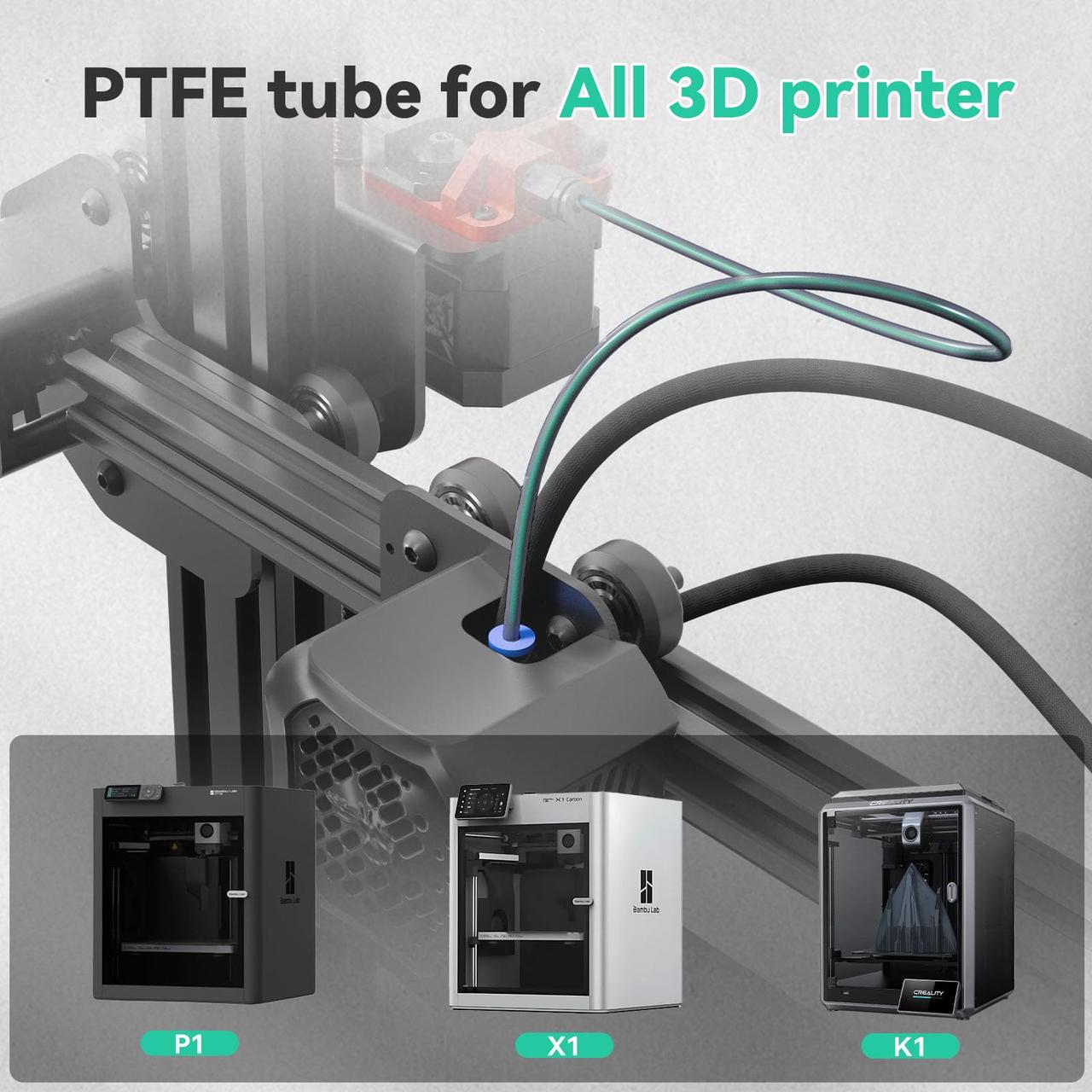 Тефлонова трубка KINGROON PTFE Gray