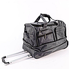 Сумка дорожня на колесах 50x30+10x28 см зручна міцна якісна дорожня сумка на колесах з розширенням, фото 2