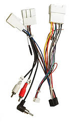 Адаптер Quadlock 16 pin з 3 конекторами для підключення магнітоли до Toyota