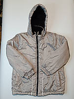 Зимова куртка дитяча 122-128 см, 7-8 років, бежева, Домашній Текстиль