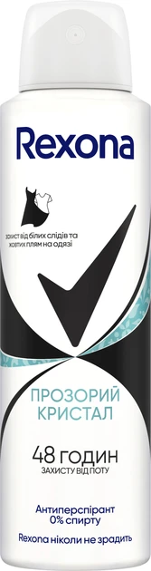 Дезодорант Rexona аерозоль "Invisible Aqua" (150мл.)