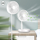 ВЕНТИЛЯТОР АКУМУЛЯТОРНИЙ E-DREAM USB, 7200 MAH, 20 CM, фото 2