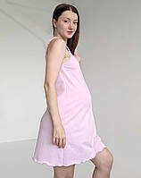 Сорочка для вагітних у родзал (пастельний рожевий), фото 2