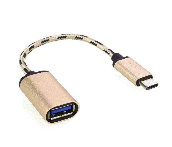 OTG USB 3.1 AF - Type-C тканинне обплетення