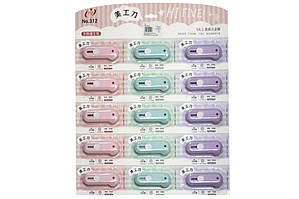 Ніж канцелярський ООПТ 9мм на планшеті (15)