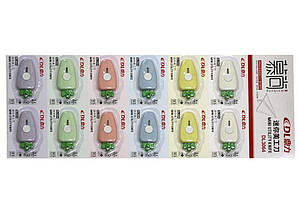 Ніж канцелярський ООПТ Морква 4мм міні на планшеті (12)