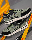 Чоловічі кросівки runing олива, фото 3