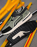 Чоловічі кросівки runing олива, фото 4