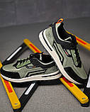 Чоловічі кросівки runing олива, фото 5