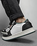 Чоловічі кросівки dunk white/green, фото 3