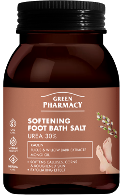 Сіль для ванни ніг Green Рharmacy розм’якшуюча 400 г, фото 1