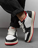 Чоловічі кросівки dunk white/red, фото 6